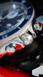 Zegarek męski YEMA Navygraf Chrono Niebieski | YNAV22CH.EN-GRBS - 40 mm