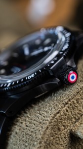 Zegarek męski YEMA Superman French Air Force Black | Limited Edition YAA41-3AMS - 41 mm - Limitowany