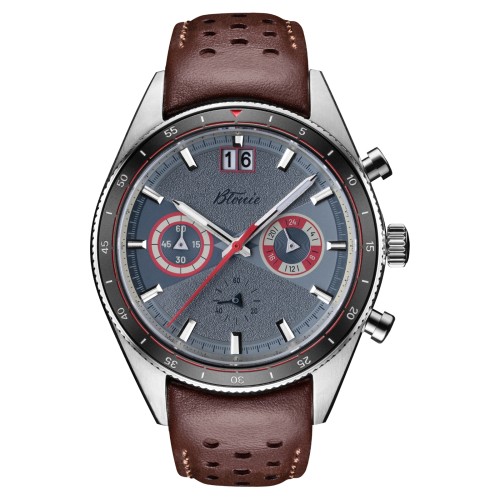 Zegarek męski BŁONIE SUPER SPORT Grafit Chronograf 