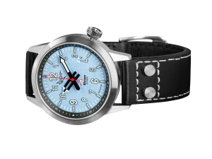Xicorr Spark Light Blue (LB) / men's watch light blue Iskra Pilot