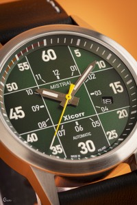 Xicorr MISTRAL GR / men's watch rally green polonez