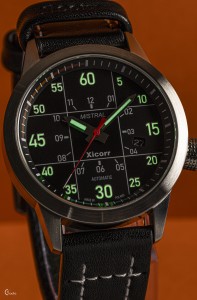 Xicorr Mistral BKr Black Red | Zegarek męski | Czarna tarcza | Czerwone detale | Polonez