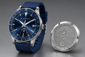 Zegarek męski G. Gerlach SeaHorse GMT automatyczny 39 mm