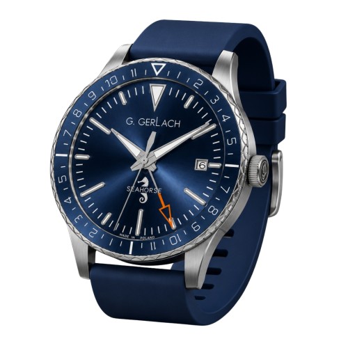 Zegarek męski G. Gerlach SeaHorse GMT automatyczny 39 mm