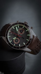 Zegarek męski BŁONIE SUPER SPORT Grafit Chronograf 