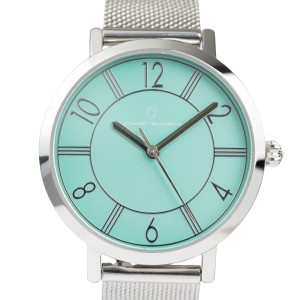 DaModa Vanita / women's watch with a mint dial on bracelet mesh / stainless steel