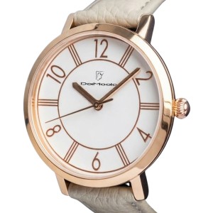 Zegarek damski Damoda VANITA White Rose 36 mm