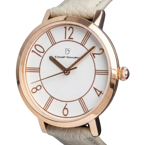 Zegarek damski Damoda VANITA White Rose 36 mm