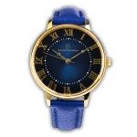 Zegarek damski Damoda BAROKA Navy Yellow Gold pasek + bransoleta 34 mm