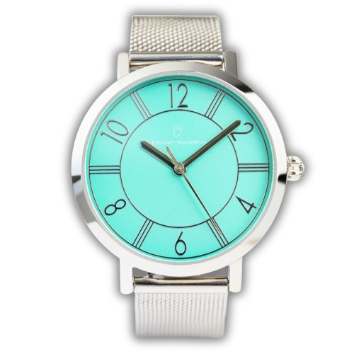 Zegarek damski Damoda VANITA Mint Silver 36 mm