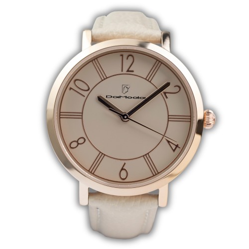 Zegarek damski Damoda VANITA Beige Rose 36 mm