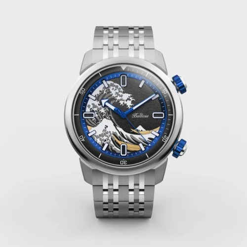 Zegarek męski BALTICUS FALA / Great Wave of Kanagawa BALGWB