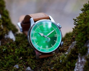 G. Gerlach Navigator | Zegarek męski | Zielona tarcza 