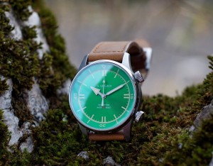 G. Gerlach Navigator | Zegarek męski | Zielona tarcza 