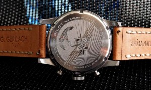 G. Gerlach Pilot Automatyczny | zegarek męski | czarna tarcza