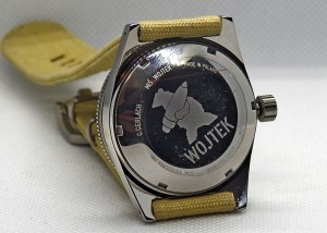 G. Gerlach Miś Wojtek | zegarek męski | czarny