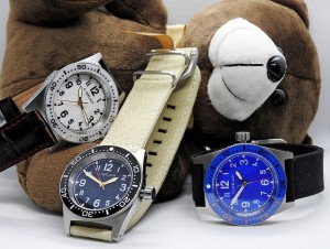 G. Gerlach Miś Wojtek | zegarek męski | czarny