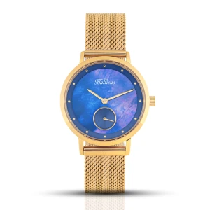 Balticus New Sky / color gold navy blue / women's watch
